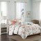 Gracie Mills 6 Piece Cotton Sateen Quilt Set with Throw Pillows